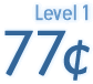77 cents
